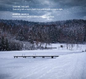 柳宗元的《江雪》英文翻译