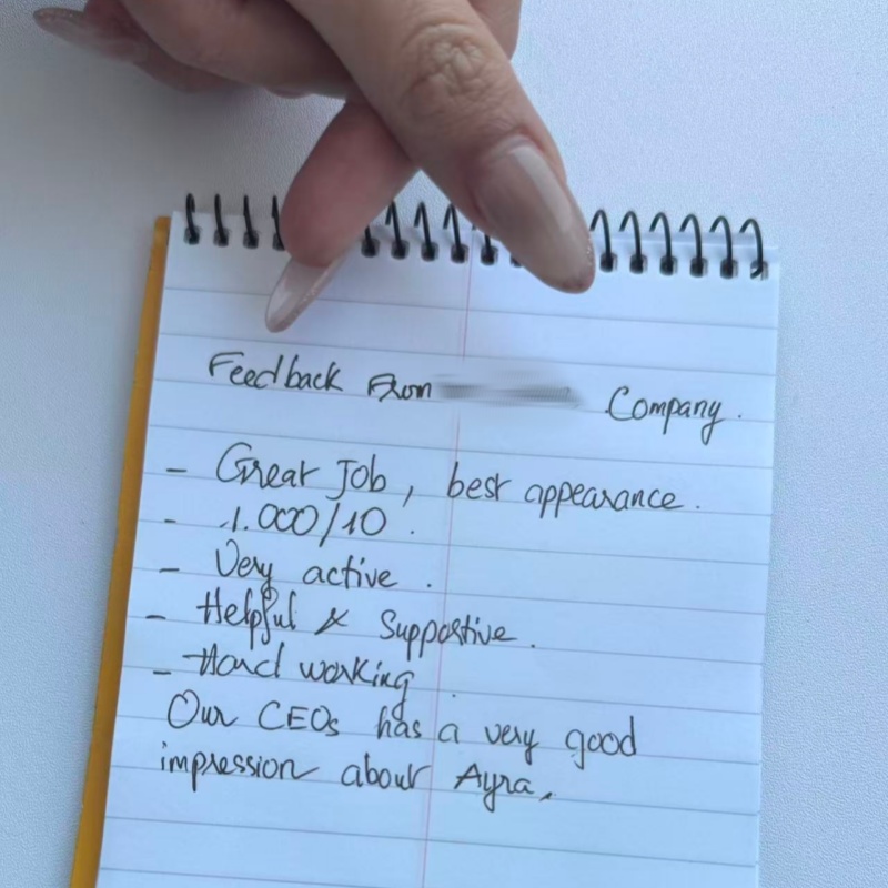 精艺达客户反馈