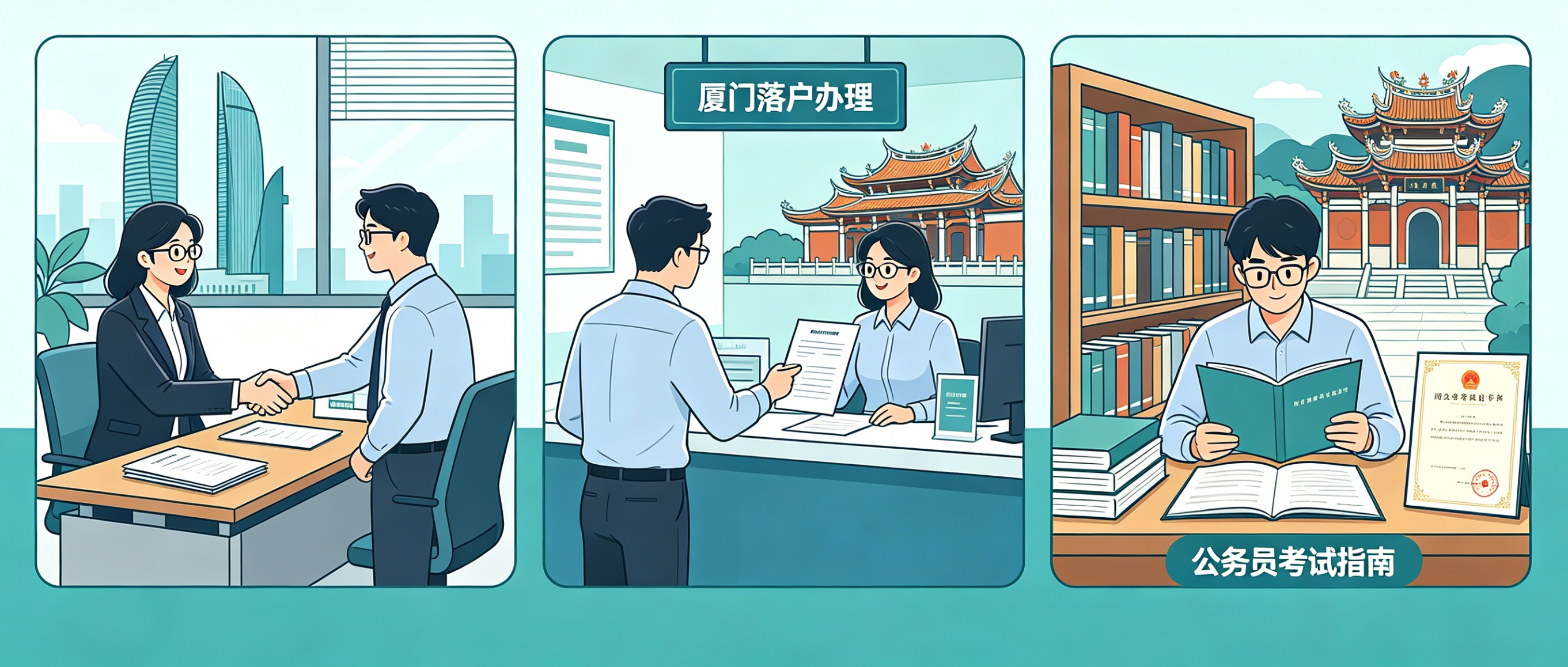 留学生回厦门办事政策