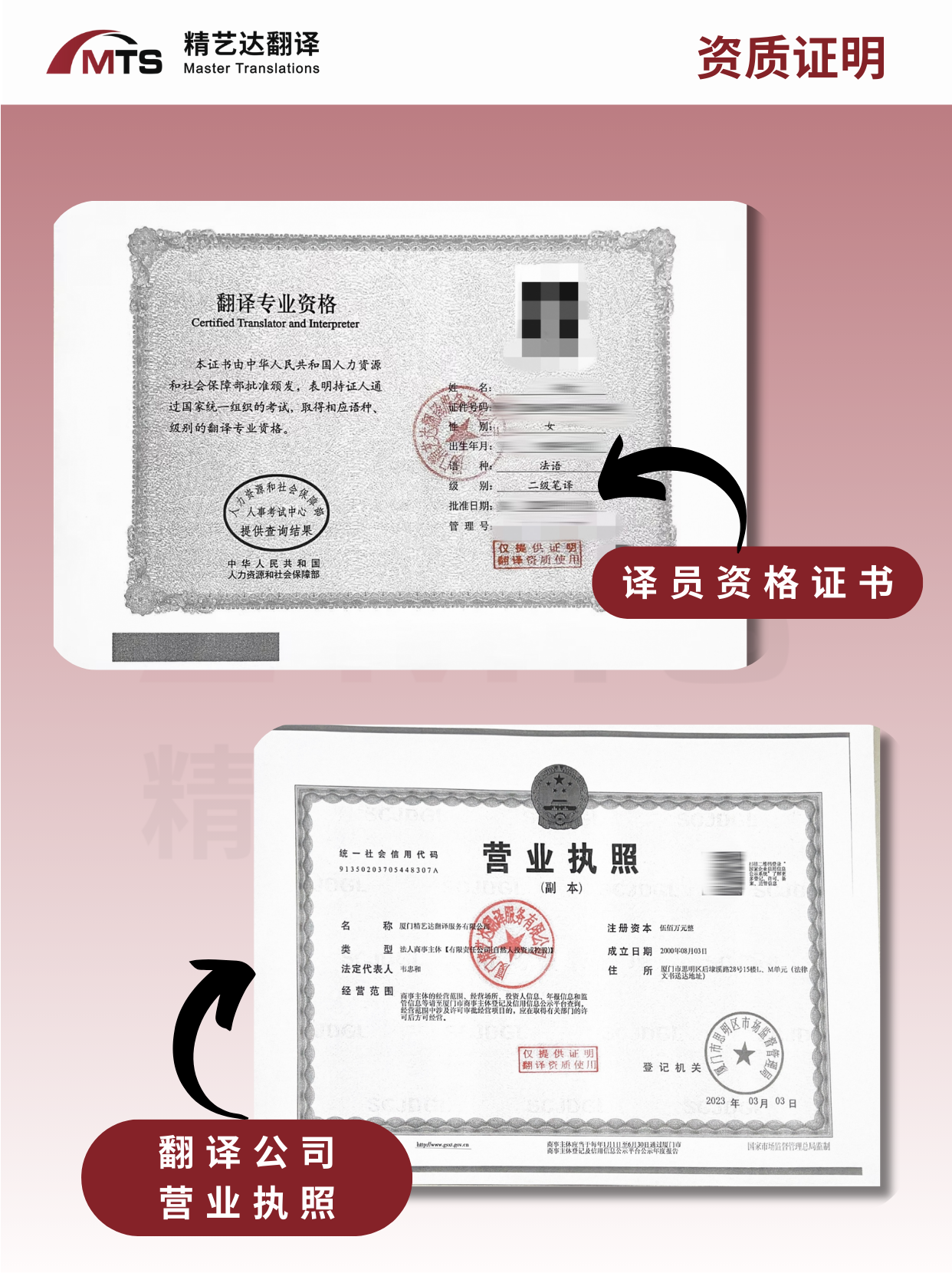 精艺达翻译-翻译资质示例
